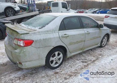 2012 Toyota Corolla S из США, поврежденный, VIN 2T1BU4EE0CC767253